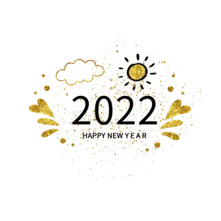 2022新年艺术创意字体虎年3D立体标题数字文字png免抠字素材