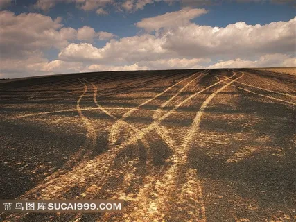 唯美道路风光素材图片