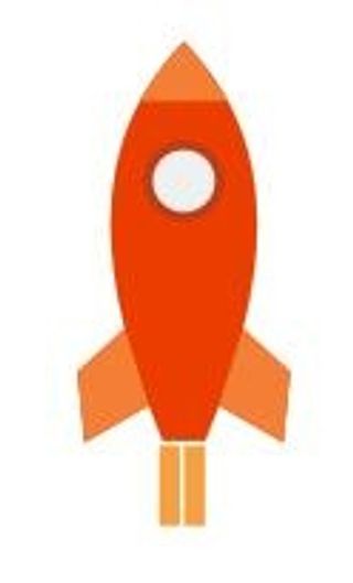 矢量火箭不干胶