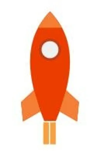 矢量火箭不干胶