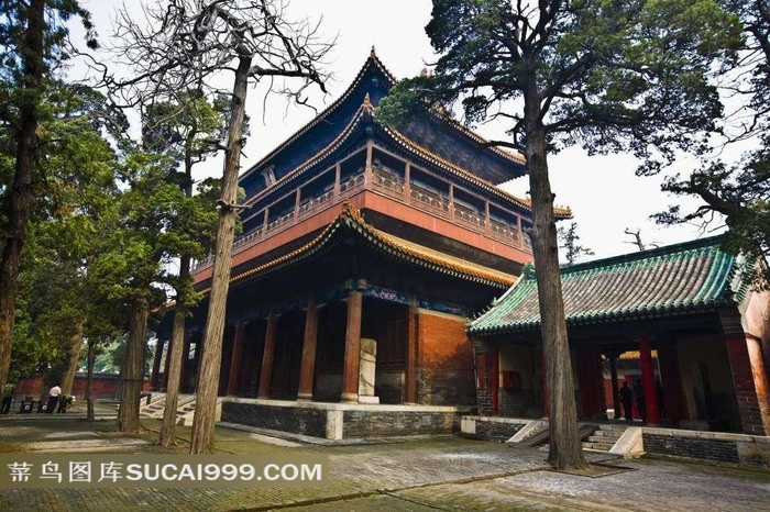 黄山西递建筑摄影素材