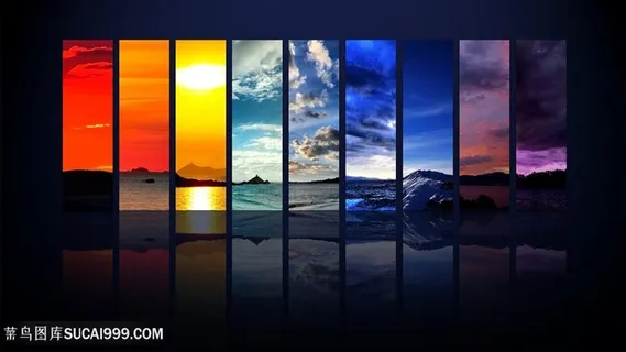 唯美风景画时尚壁纸