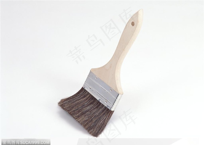 办公用品-弯曲的毛刷子