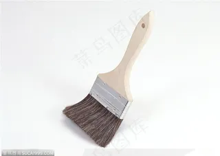 办公用品-弯曲的毛刷子