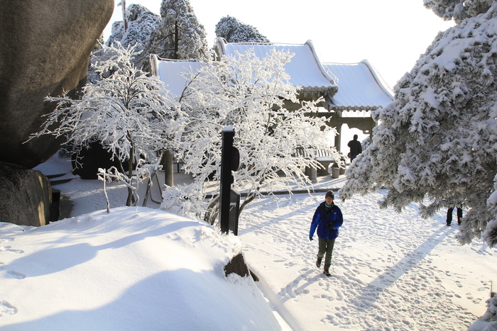 安徽安庆天竺山雪景图片-第7张
