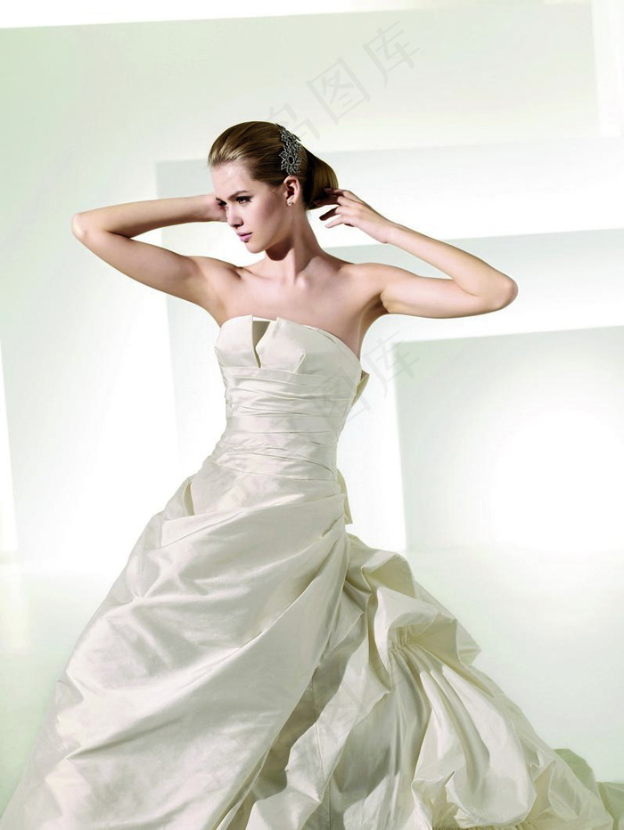 欧美婚纱图片素材