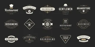 设计勋章标志素材