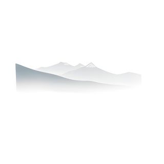 远处的山峰png免抠