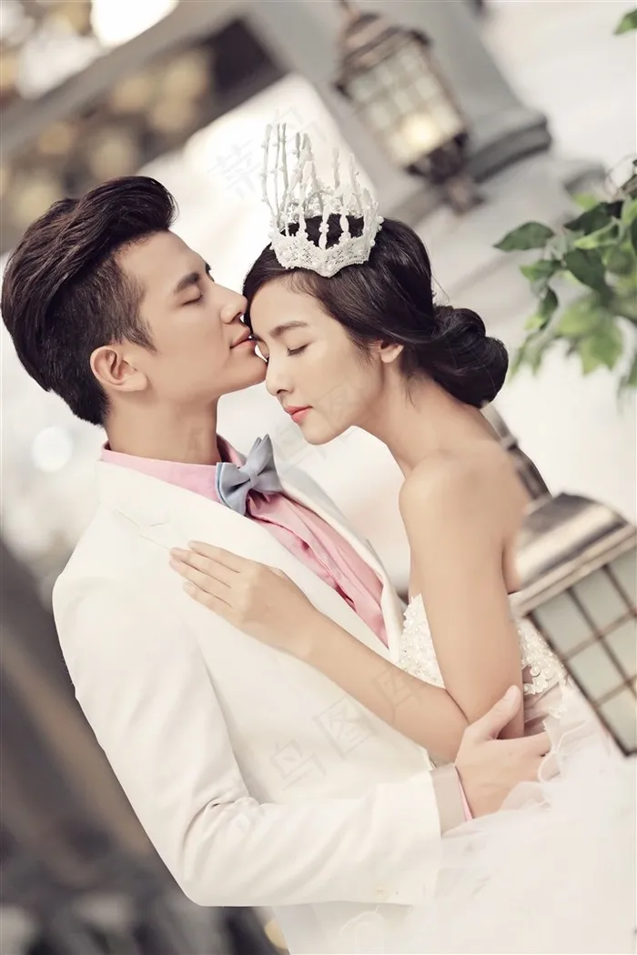 唯美青春恋人婚纱精美写真