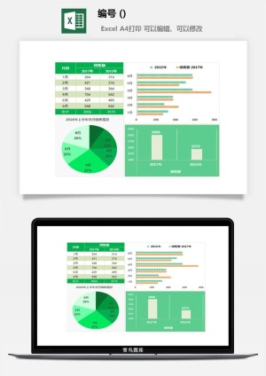 LMTK可视化图表模板Excel素材公司企业办公表格数据分析智能图表预览图