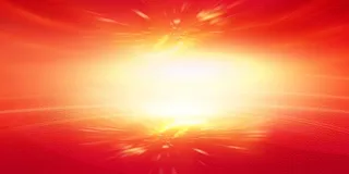 红色渐变简约宣传背景元素