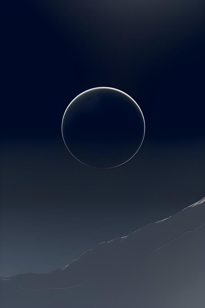 圆形简约极简高级背景(2400x3600)