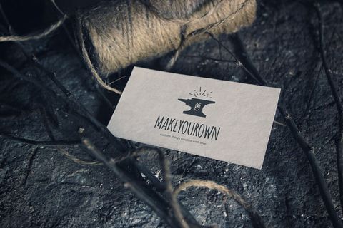 名片样机设计素材