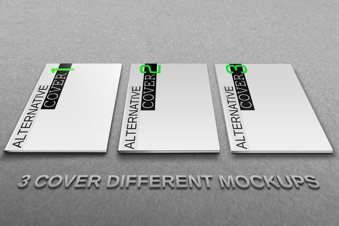 产品画册提案效果样机模板