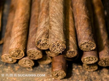 一堆雪茄烟图片素材