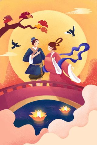 情人节海报七夕海报