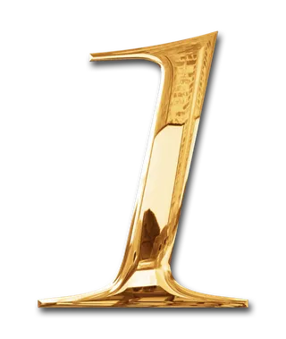 金属质感 PNG 烙金 数字