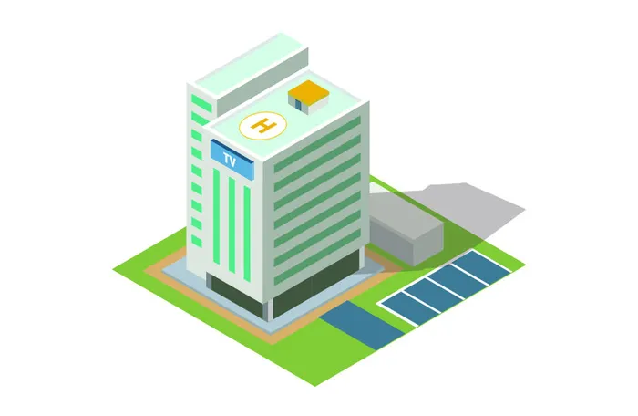 分析图素材图标集合景观建筑立面插画场景AI矢量图形设计eps,ai矢量模版下载
