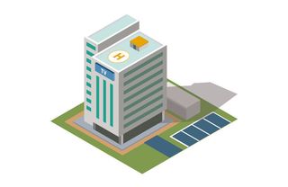 分析图素材图标集合景观建筑立面插画场景AI矢量图形设计