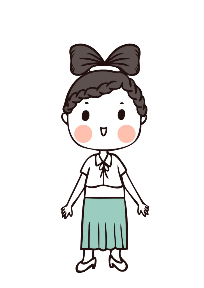 简约风PNG卡通小人动漫动画人物免扣图片素材 (77)