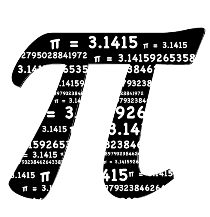 数字π科学数学符号黑白