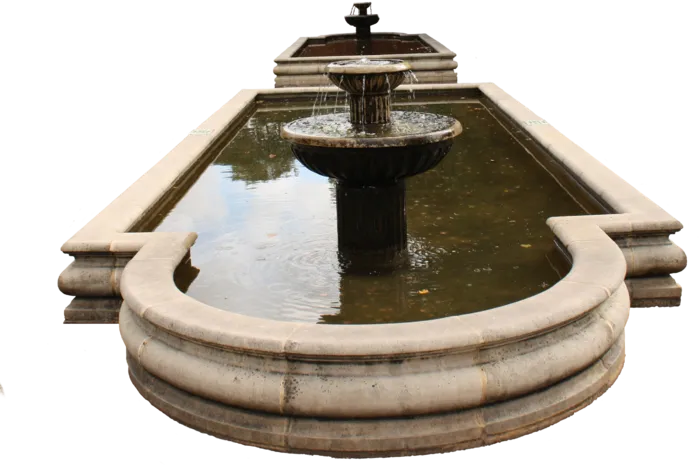 喷泉游泳池SU建筑