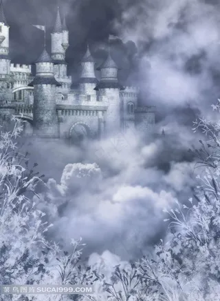 高清唯美城堡奇幻素材