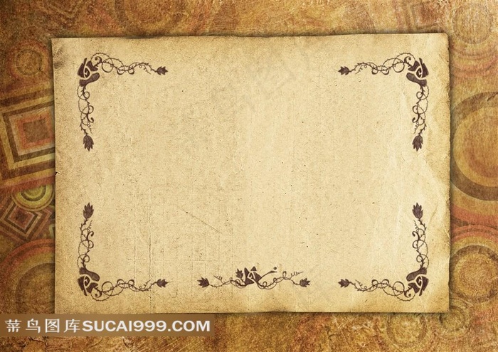 高清精美的古典花纹背景图片下载