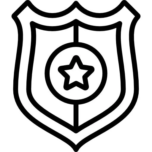 警徽 PNG免抠(512x512)