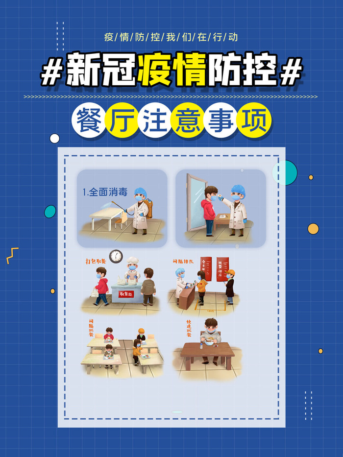 疫情常态化新冠防控系列套图社区宣传公益海报PSD设计素材模板psd模版下载