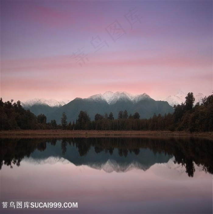 唯美湖光山色图片