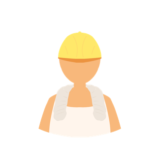 手绘卡通可爱人物艺术字5.1五一劳动节海报节日设计素材PNG免抠图