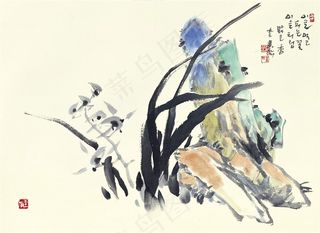 国画吉祥鸟文化艺术素材