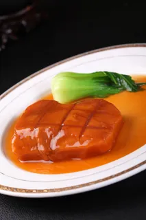 鲍汁扣百灵菇 (1)