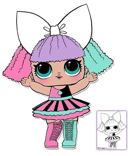 哈哈。惊喜！娃娃 PNG免抠(456x536)