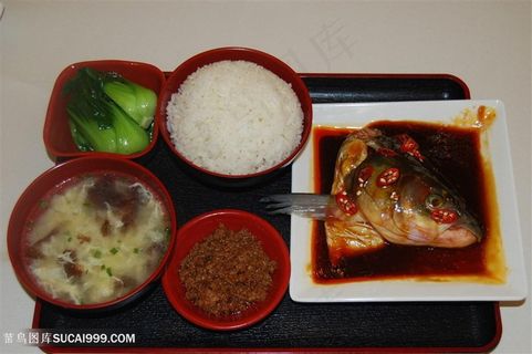 中华美食餐实拍摄影图