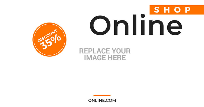 设计英文广告销售横幅素材