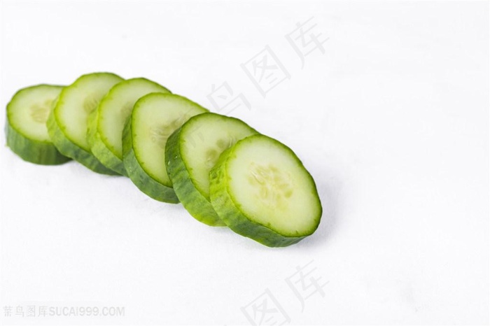 食物新鲜的黄瓜