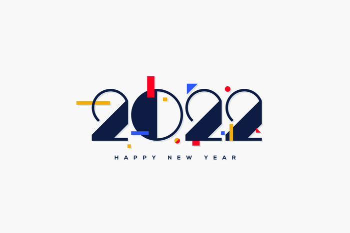 2022创意艺术字体新年虎年圣诞节数字立体质感文字AI矢量设计素材eps,ai矢量模版下载