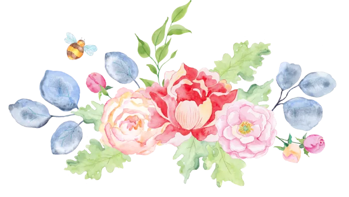 花朵花丛卡通
