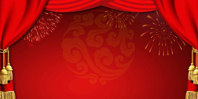 红色背景 红色展板背景