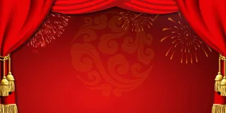 红色背景 红色展板背景