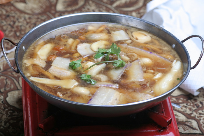 什锦蘑菇肉 (6)