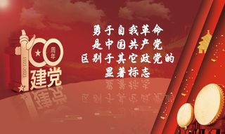 建党100周年**讲话党政