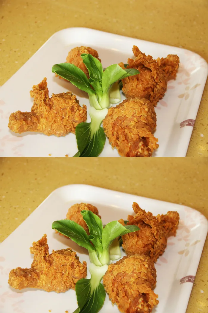 香辣鸡腿广告