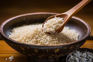 大米米饭粮食摄影图