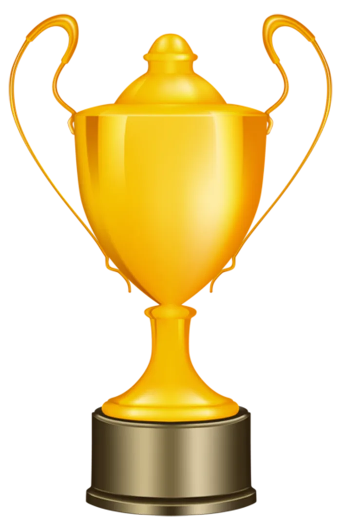 金色冠军奖杯免抠