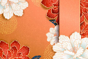 设计新年背景风景