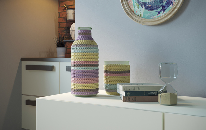 简约现代室内场景产品背景(7)