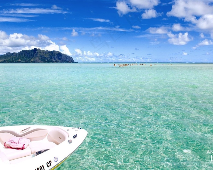 蓝天与大海
